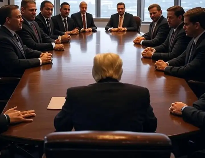 Trump Investment Meeting 2025 with Major Firms